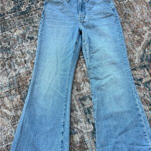 Madewell Light Blue Flare Jeans